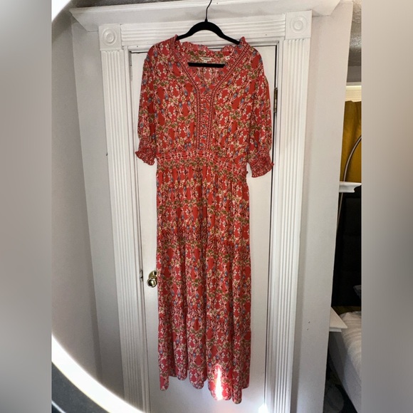 Max Studio London Floral Midi Dress - Size 2X - Picture 1 of 7